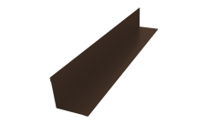 Угол внутренний 50х50 0,5 Velur X RAL 8017 шоколад (2м)