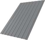 Профнастил С10R Grand Line 0,45 ПЭ RAL 7004 сигнальный серый