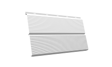 ЭкоБрус 0,345 Gofr Grand Line 0,45 PE с пленкой RAL 9003 сигнальный белый