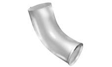 Колено стока Grand Line PU 90 мм RAL 9003 сигнальный белый