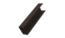 Крышка для забора жалюзи Milan,Tokyo Grand Line 0,45 PE-Double RR 32 темно-коричневый (2м)