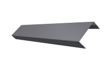 Ламель обратная 50 забора жалюзи Texas Grand Line 0,5 PE RAL 7004 сигнальный серый