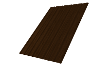 Профнастил С10B 0,45 Print Elite Choco Wood TwinColor