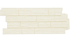 Фасадная панель Grand Line Сланец Classic молочный