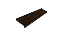 Отлив простой 100 0,45 Print Elite Antique Wood TwinColor (2м)