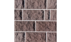 Рядовая плитка Zikkurat Монсеррат 1-28-00 с расшивкой 1 см, норма упаковки 0,5м2