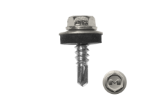 Саморез по металлу Daxmer 5,5х19 (250шт) сверло №3 RAL 9010