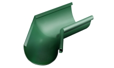 Угол желоба внутренний GL PU 135 гр 125 мм RAL 6005 зеленый мох