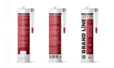 Герметик Grand Line Профессиональный кровельный силиконовый нейтральный 280мл RAL 9005 черный