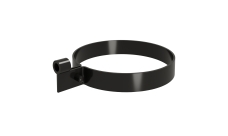 Хомут трубы Lite ПВХ Grand Line черный (RAL 9005)