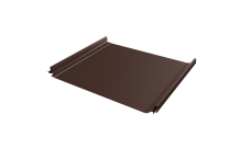 Кликфальц Pro Grand Line 0,5 Atlas X с пленкой на замках RAL 8017 шоколад