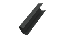 Крышка жалюзи Milan,Tokyo 0,45 PE-Double RAL 7016 антрацитово-серый (2м)