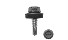 Саморез по металлу Daxmer 5,5х19 RAL 7004 (250) сверло №3