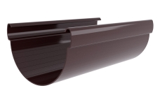 Желоб Дизайн 135 ПВХ Grand Line 1,5м шоколадный (RAL 8017)