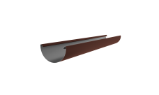 Желоб полукруглый Optima 185 мм 3м RAL 8017