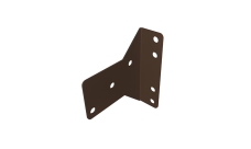 Кронштейн универсальный накладной RAL 8017