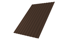 Профнастил С8A v01 Grand Line 0,5 Velur X RAL 8017 шоколад