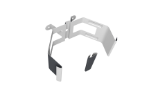 Крепление трубы для гофры на дерево Vortex Lite PE RAL 7024 мокрый асфальт