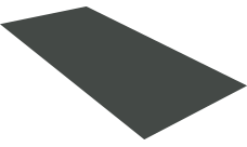 Плоский лист Grand Line 0,45 PE-Double с пленкой RAL 7016 антрацитово-серый