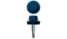 Саморез по металлу Daxmer 4,8х19 RAL 5005 (250) сверло №2