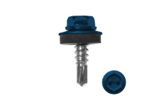 Саморез по металлу Daxmer 5,5х19 (250шт) сверло №3 RAL 5019