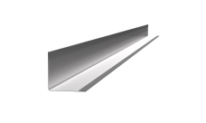 Уголок пристеночный 19х19 (3 м) металлик матовый