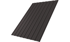 Профнастил С10B Grand Line 0,5 Satin Matt TX RR 32 темно-коричневый