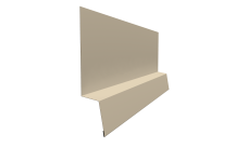 Планка начальная фальц 0,45 PE с пленкой RAL 1015 светлая слоновая кость (2м)