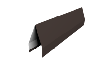 Ламель забора жалюзи Tokyo new Grand Line 0,5 Drap TX RR 32 темно-коричневый