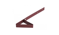 Снегозадержатель для мягкой кровли ТЕХНОНИКОЛЬ RAL 3009 оксидно-красный