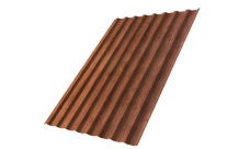 Профнастил С20B 0,45 Print Premium Rowan Fresh TwinColor