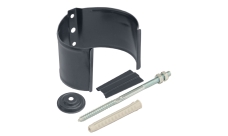 Кронштейн трубы на кирпич 100мм матовый RAL 7024