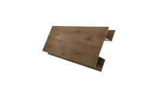 Планка H-образная Экобрус Grand Line 0,45 Print Premium с пленкой Pine Wood Fresh (3м)