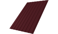 Профнастил С10R Grand Line 0,45 Drap ТХ RAL 3005 красное вино