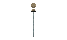 Саморез кровельный Daxmer 4,8х70 (100шт) сверло №1 RAL 1014