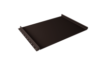 Кликфальц Grand Line 0,45 Drap с пленкой на замках RAL 8017 шоколад