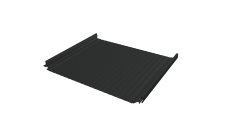 Кликфальц Pro Gofr Grand Line 0,45 Drap TX с пленкой на замках RAL 7016 антрацитово-серый