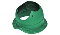 Элемент проходной Krovent Base-VT Wave 110 зеленый