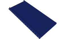 Кликфальц mini Grand Line 0,45 PE с пленкой на замках RAL 5002 ультрамариново-синий