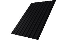 Профнастил С10R Grand Line 0,45 Drap ТХ RAL 9005 черный