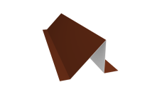 Планка снегозадержания Grand Line 0,45 PE с пленкой RAL 3009 оксидно-красный (2м)