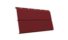 ЭкоБрус 0,345 Gofr Grand Line 0,5 Satin RAL 3011 коричнево-красный