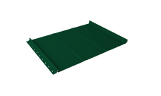 Кликфальц Line Grand Line 0,45 Drap с пленкой на замках RAL 6005 зеленый мох