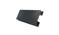 Планка H-образная стыковочная сложная Grand Line 0,5 Satin Matt RAL 7016 антрацитово-серый (2м)