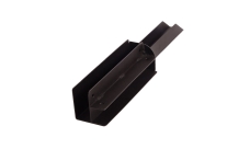 Элемент угловой металлический для грядки ДПК Grand Line 225мм Венге