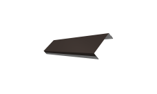 Ламель обратная 100 забора жалюзи Texas Grand Line 0,45 PE RR 32 темно-коричневый