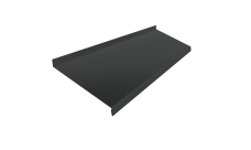 Отлив простой 250 0,5 Velur X RAL 7016 антрацитово-серый (2м)