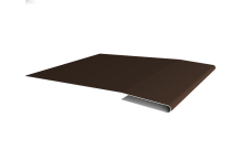 Планка начальная Grand Line 0,45 Drap TwinColor RAL 8017 шоколад (2м)