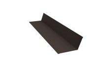 Планка примыкания 90х140 0,45 Drap ST RR 32 темно-коричневый (2м)