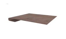 Планка завершающая 0,45 Print Elite White Wood TwinColor (2м)